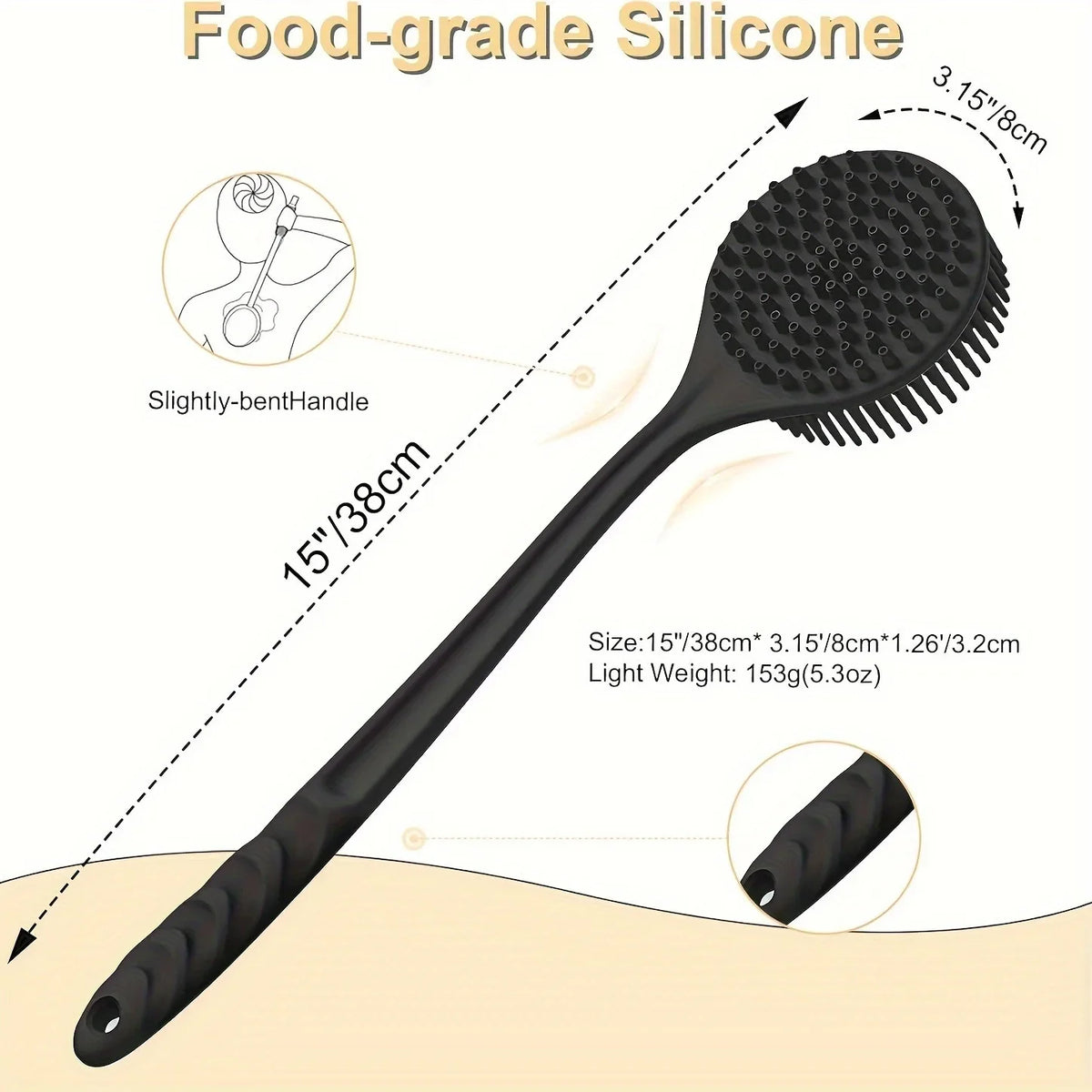 ALVELI™ BackGlow Scrubber